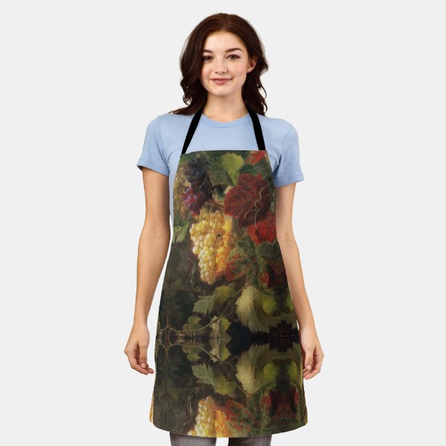 OLD GRAPE VINEYARD WINE TASTING PARTY APRON (Worn)