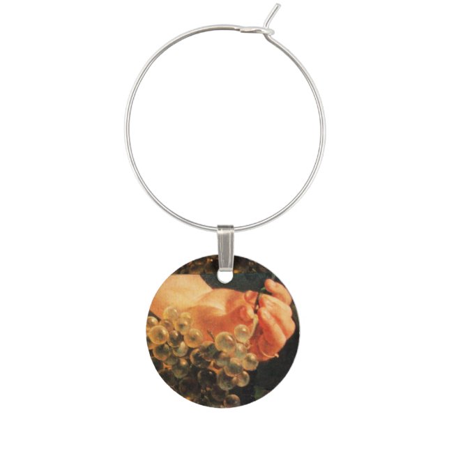 OLD GRAPE VINEYARD WINE TASTING PARTY CHARM (Front)