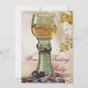 OLD GRAPE VINEYARD WINE TASTING PARTY INVITATION