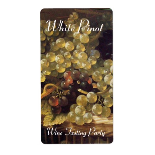 OLD GRAPE VINEYARD WINE TASTING PARTY LABELS