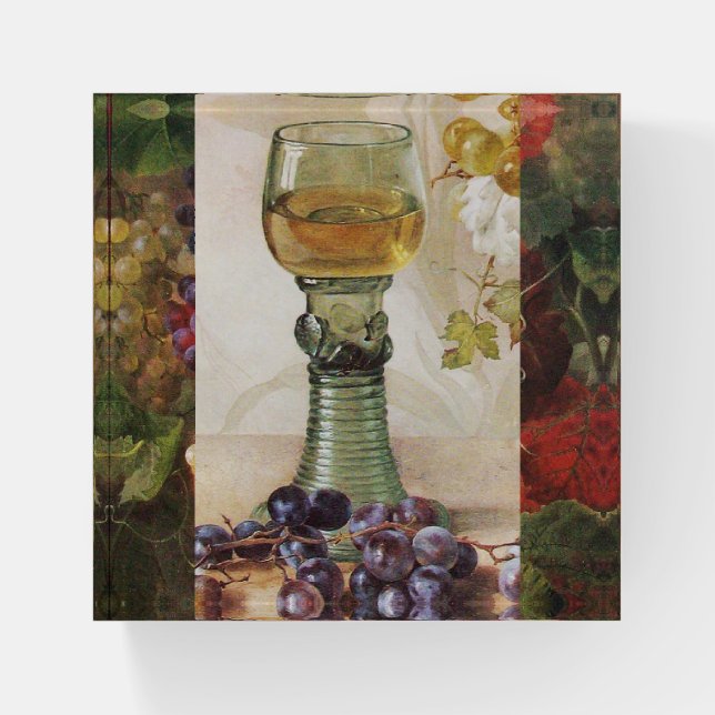 OLD GRAPE VINEYARD  WINE TASTING PARTY  PAPERWEIGHT (Front)