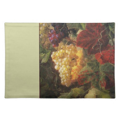 OLD GRAPE VINEYARD WINE TASTING PARTY PLACEMAT