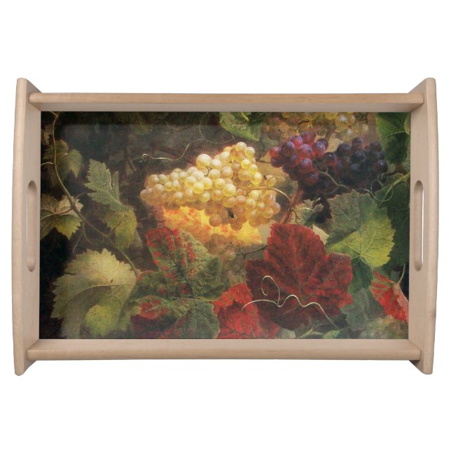 OLD GRAPE VINEYARD WINE TASTING PARTY SERVING TRAY (Front)