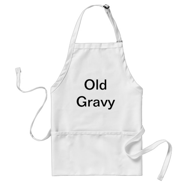 Old Gravy Barbeque Apron (Front)