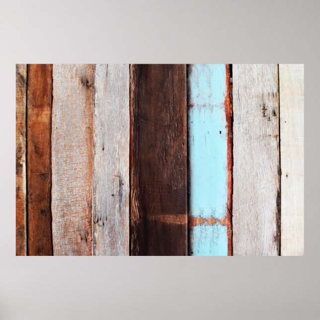 Old gray wooden wallsabstract, ,black,blank,board, poster (Front)