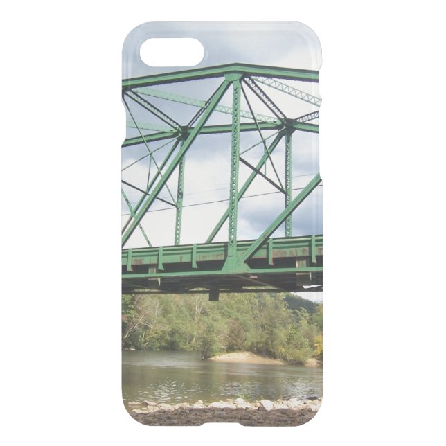 Old Green Nicholas County Bridge Uncommon iPhone Case (Back)