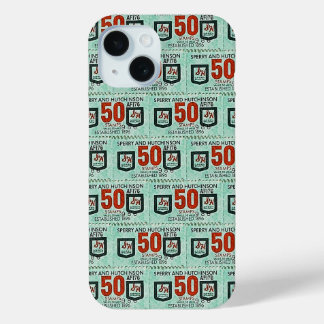 Old Green Stamps iPhone 15 Case