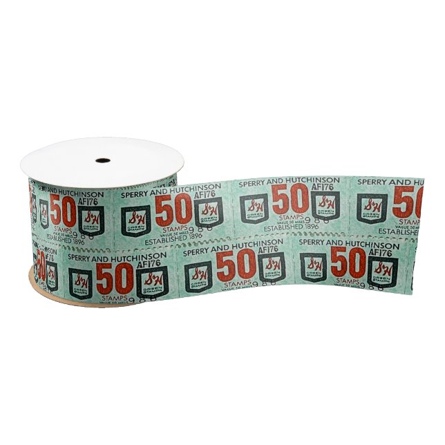 Old Green Stamps Satin Ribbon (Spool)