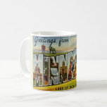 Old Greetings Postcard  for Minnesota Mug<br><div class="desc">An old postcard greeting for Minnesota repurposed!</div>