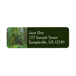 Old Growth Forest Label