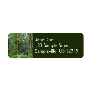 Old Growth Forest Label