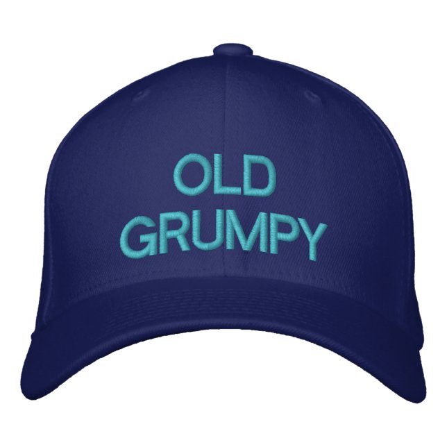 OLD GRUMPY - Customizable Cap by eZaZZaleMan (Front)