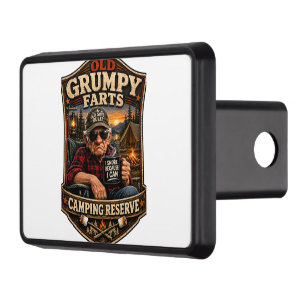 Old Grumpy Farts Camping Reserve Hitch Cover