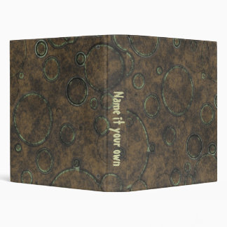 Old grunge canvas binder