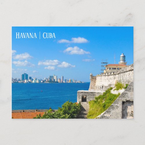 Old Habana Cuba Postcard