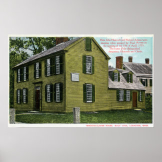 Old Hancock Clark House View # 2 Poster