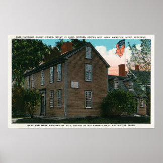 Old Hancock Clark House View # 3 Poster