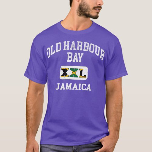 Old Harbour Bay Jamaica XXL Athletic design T_Shirt
