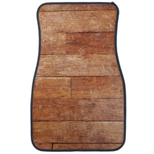 Old Hardwood Look Car Mats
