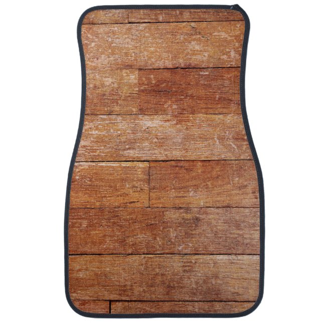 Old Hardwood Look Car Mats (Front)