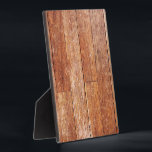 Old Hardwood Look Plaque<br><div class="desc">Old Hardwood Look</div>