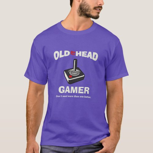 Old Head Gamer  T_Shirt