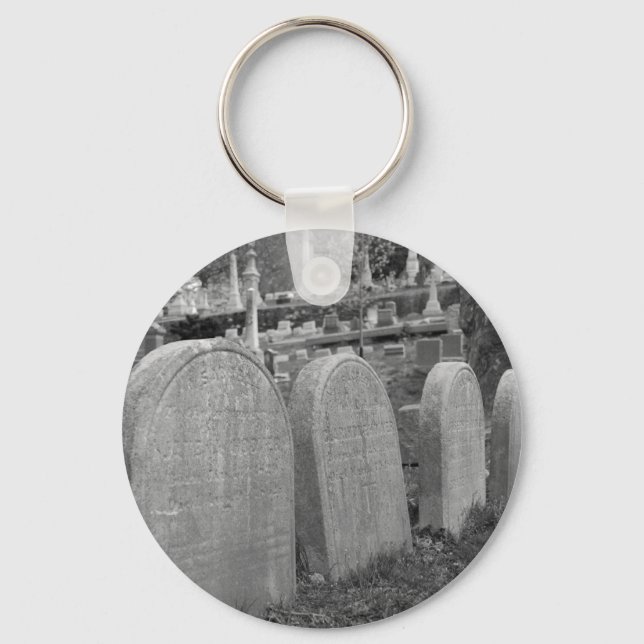 old headstones keychain (Front)