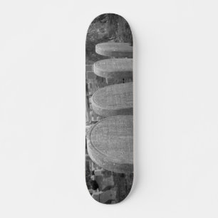 old headstones skateboard deck