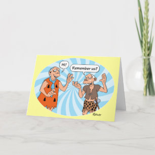 Old High School Friends Birthday Card