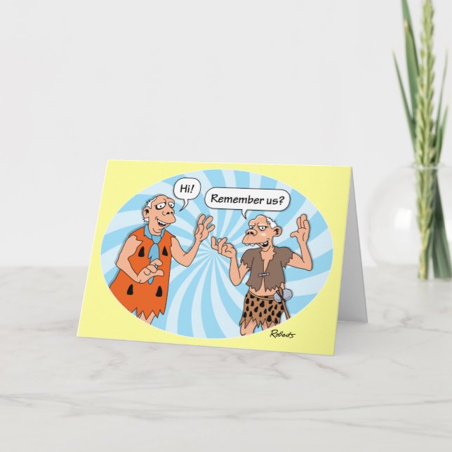 Old High School Friends Birthday Card (Front)