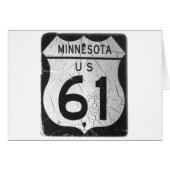 Old Highway 61 sign (Front Horizontal)