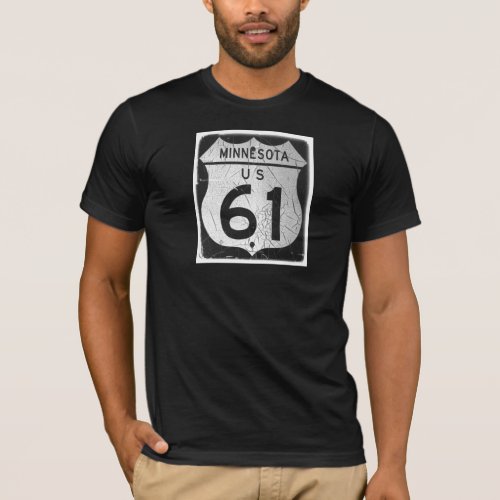 Old Highway 61 sign T_Shirt