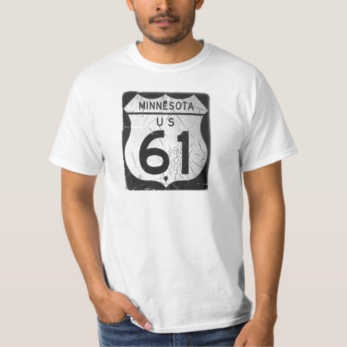 Old Highway 61 sign T_Shirt