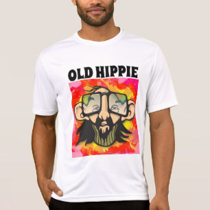 OLD HIPPIE BIRTHDAY MEN'S T-SHIRTS