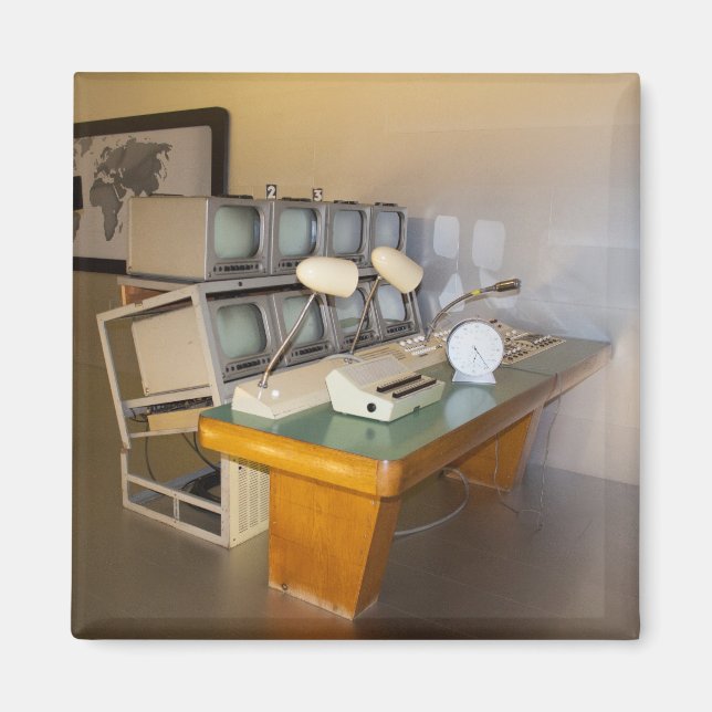 old historic tv studio magnet (Front)