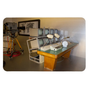 old historic tv studio magnet