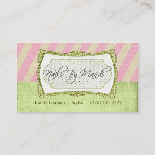 Customizable Old Hollywood Business Cards