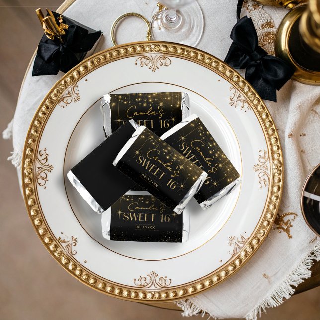 Old Hollywood Glam Sweet 16 ID1108 Hershey's Miniatures (Creator Uploaded)