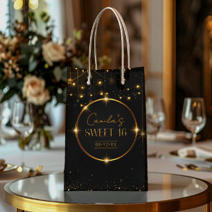 Old Hollywood Glam Sweet 16 ID1108 Small Gift Bag