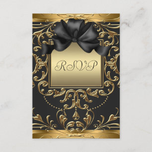 Old Hollywood Glamour Art Deco Birthday Party RSVP