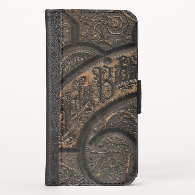 Old holy bible iPhone wallet case (Front)