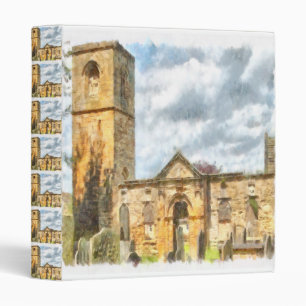 Old Holy Trinity Gothic Architecture Church 3 Ring Binder