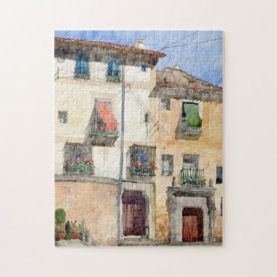Old House at Segovia, Spain Cass Gilbert Jigsaw Puzzle