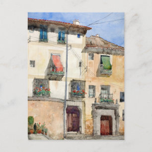 Old House at Segovia, Spain Cass Gilbert Postcard