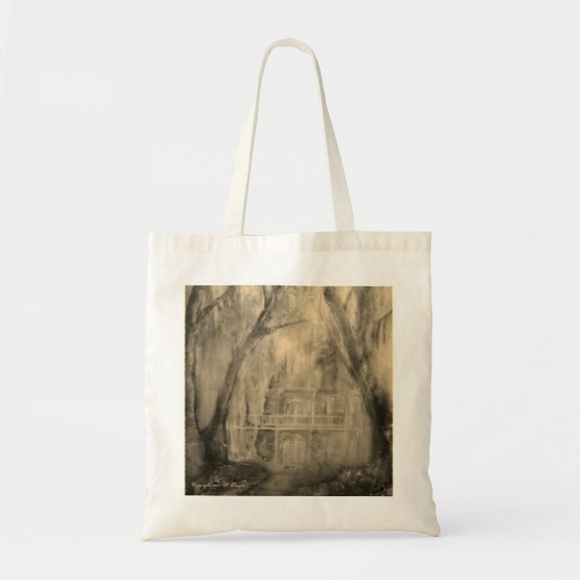 Old House in the Woods Tote Bag (Front)