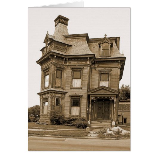 Old House - Plattsburgh Cards (Front)