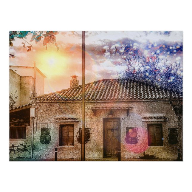 Old house  poster (Front)