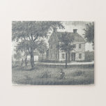 [ Thumbnail: Old House, Trees, Lawn Puzzle ]