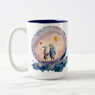 Old Husband and Wife Anniversary Valentine's Mug