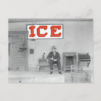 Old Ice House, History 1928 Postcard